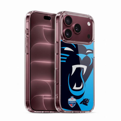 NFL 2019 London Games Oversized Panthers Soft Gel Case for Apple iPhone 18 Pro