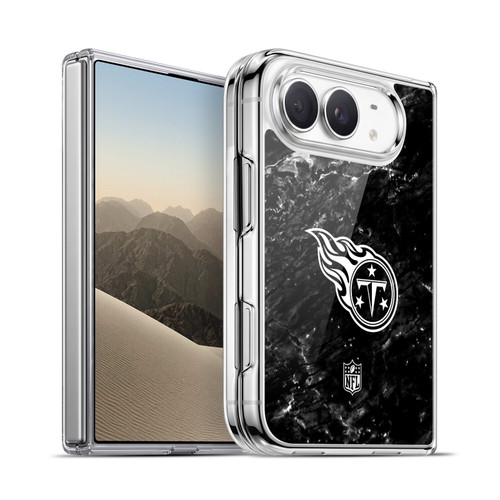 NFL Tennessee Titans Artwork Marble Soft Gel Case for Apple iPhone Duo