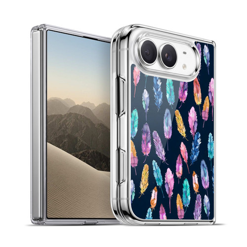 Ninola Patterns 4 Boho Feathers Soft Gel Case for Apple iPhone Duo