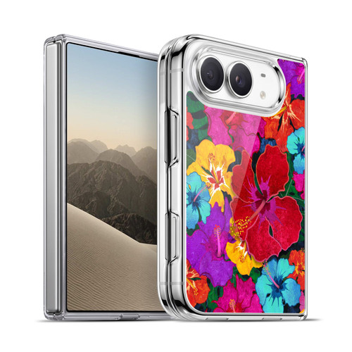 Suzan Lind Colours & Patterns Tropical Hibiscus Soft Gel Case for Apple iPhone Duo