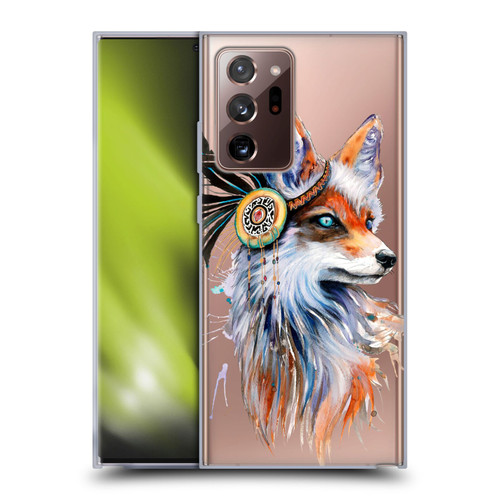 Pixie Cold Animals Fox Soft Gel Case for Samsung Galaxy Note20 Ultra / 5G