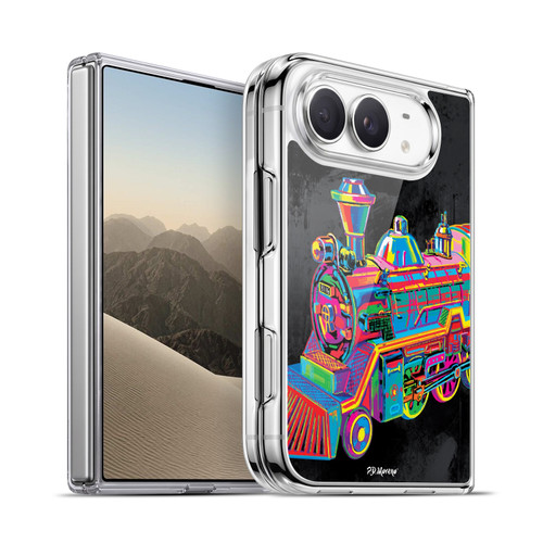 P.D. Moreno Christmas Animal Pop Colors Toy Train Soft Gel Case for Apple iPhone Duo