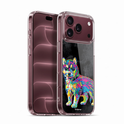 P.D. Moreno Christmas Animal Pop Colors Husky Soft Gel Case for Apple iPhone 18 Pro Max