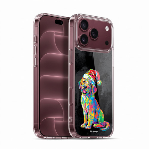 P.D. Moreno Christmas Animal Pop Colors Labrador Soft Gel Case for Apple iPhone 18 Pro Max
