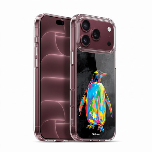 P.D. Moreno Christmas Animal Pop Colors Penguin Soft Gel Case for Apple iPhone 18 Pro Max
