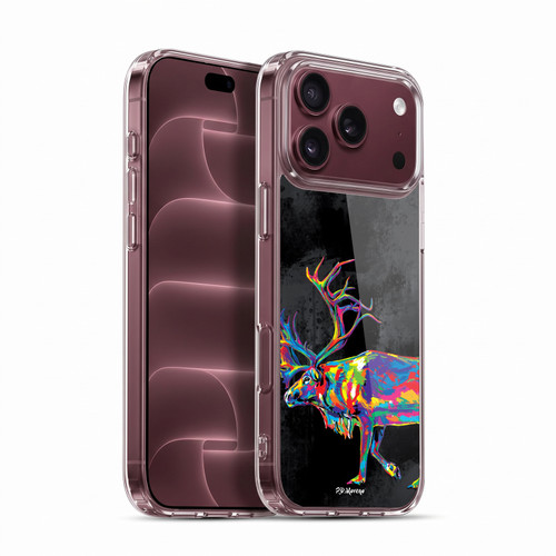 P.D. Moreno Christmas Animal Pop Colors Reindeer Soft Gel Case for Apple iPhone 18 Pro Max