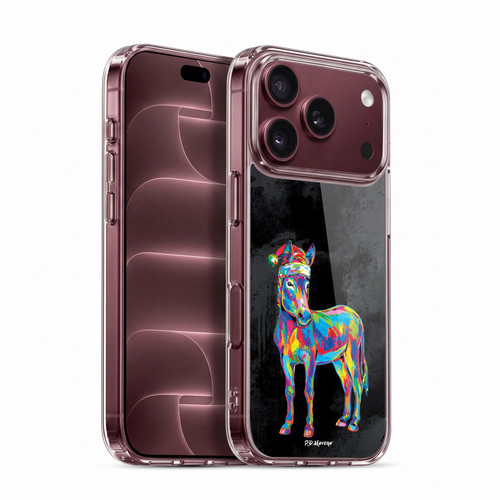 P.D. Moreno Christmas Animal Pop Colors Donkey Soft Gel Case for Apple iPhone 18 Pro