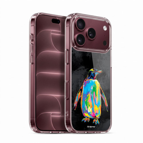 P.D. Moreno Christmas Animal Pop Colors Penguin Soft Gel Case for Apple iPhone 18 Pro