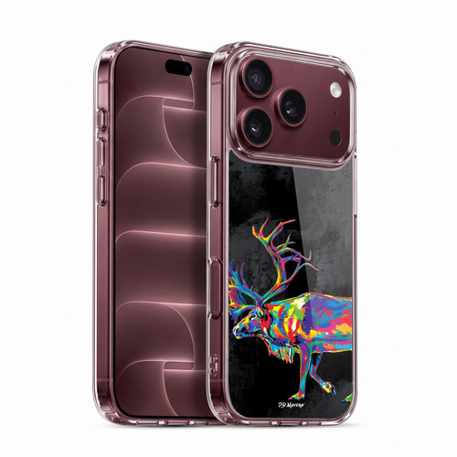 P.D. Moreno Christmas Animal Pop Colors Reindeer Soft Gel Case for Apple iPhone 18 Pro