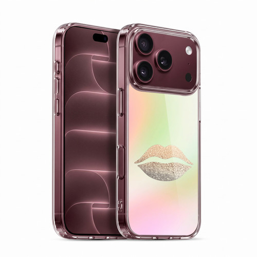 Monika Strigel Dreamland Gold Lips Soft Gel Case for Apple iPhone 18 Pro
