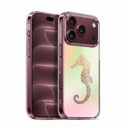 Monika Strigel Dreamland Gold Seahorse Soft Gel Case for Apple iPhone 18 Pro