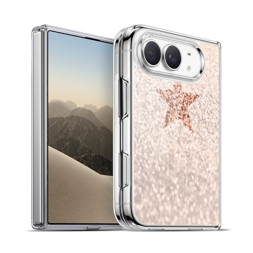 Monika Strigel Glitter Star Pastel Champagne Soft Gel Case for Apple iPhone Duo