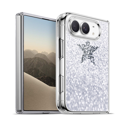 Monika Strigel Glitter Star Pastel Winter Snow Soft Gel Case for Apple iPhone Duo