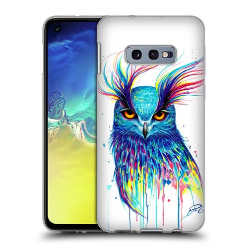 Pixie Cold Animals Into The Blue Soft Gel Case for Samsung Galaxy S10e