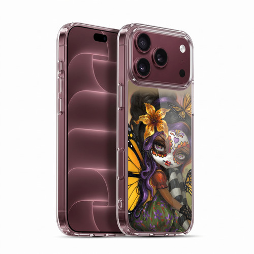Strangeling Fairy Art Day of Dead Butterfly Soft Gel Case for Apple iPhone 18 Pro Max