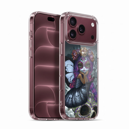 Strangeling Fairy Art Day of Dead Skull Soft Gel Case for Apple iPhone 18 Pro Max