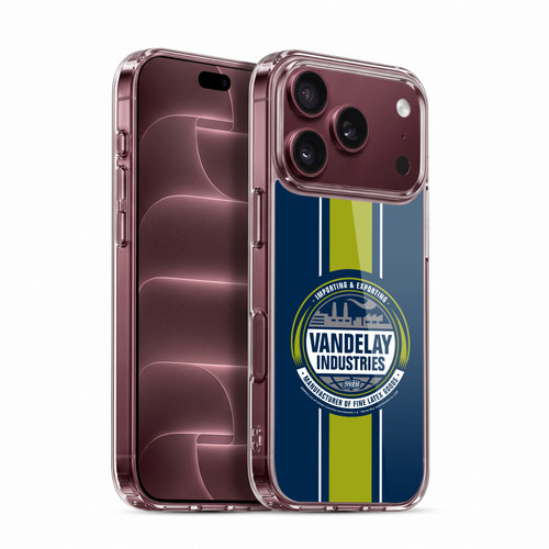Seinfeld Graphics Vandelay Industries Soft Gel Case for Apple iPhone 18 Pro
