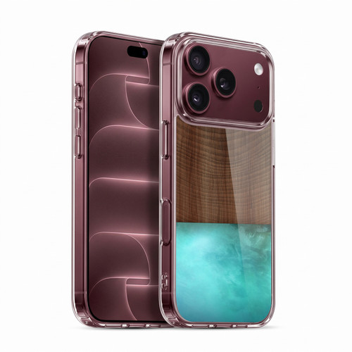 Alyn Spiller Wood & Resin Blocking Soft Gel Case for Apple iPhone 18 Pro