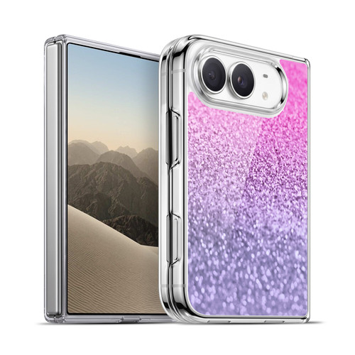 Monika Strigel Glitter Collection Lavender Pink Soft Gel Case for Apple iPhone Duo