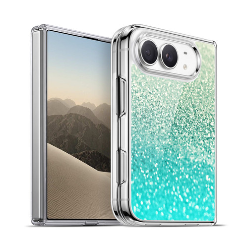 Monika Strigel Glitter Collection Mint Soft Gel Case for Apple iPhone Duo