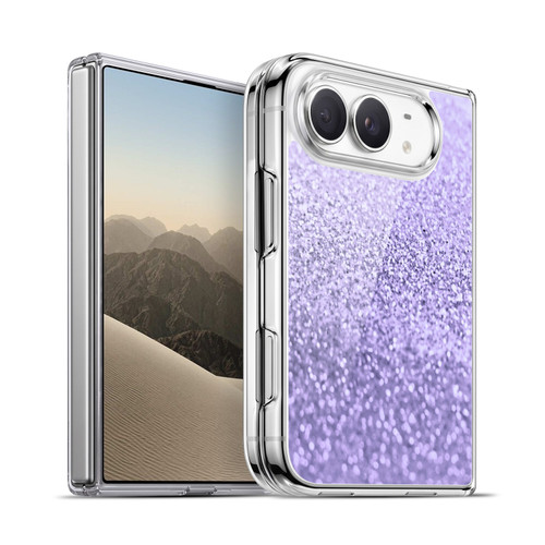 Monika Strigel Glitter Collection Sweet Lavender Soft Gel Case for Apple iPhone Duo
