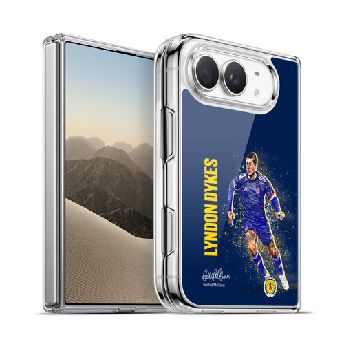 Scotland National Football Team Players Lyndon Dykes Soft Gel Case for Apple iPhone Duo