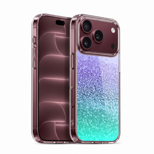 Monika Strigel Glitter Collection Lavender Soft Gel Case for Apple iPhone 18 Pro
