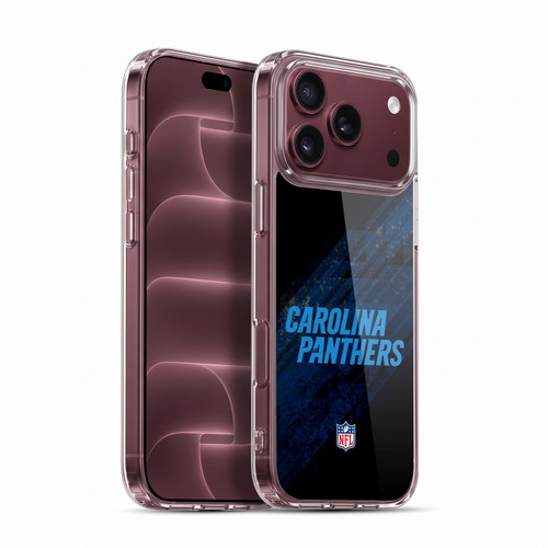 NFL Carolina Panthers Logo Blur Soft Gel Case for Apple iPhone 18 Pro Max