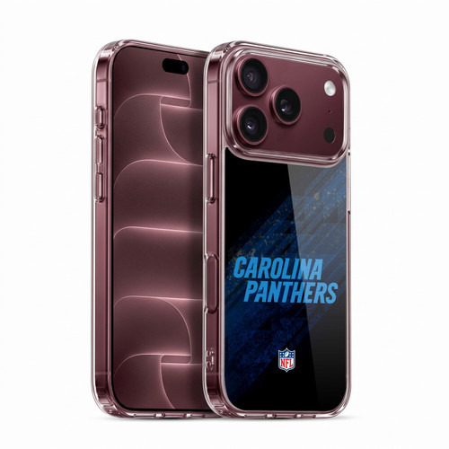 NFL Carolina Panthers Logo Blur Soft Gel Case for Apple iPhone 18 Pro