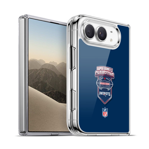 NFL 2017 Super Bowl Li Champion New England Patriots 4 Soft Gel Case for Apple iPhone Duo