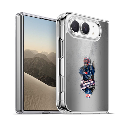 NFL 2017 Super Bowl Li Champion New England Patriots 5 Soft Gel Case for Apple iPhone Duo