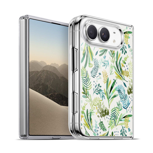 Ninola Botanical Patterns Tuscany Green Leaves Soft Gel Case for Apple iPhone Duo