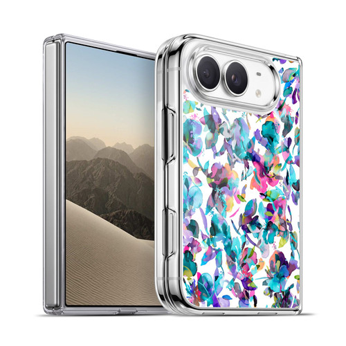 Ninola Botanical Patterns Watery Hibiscus Soft Gel Case for Apple iPhone Duo