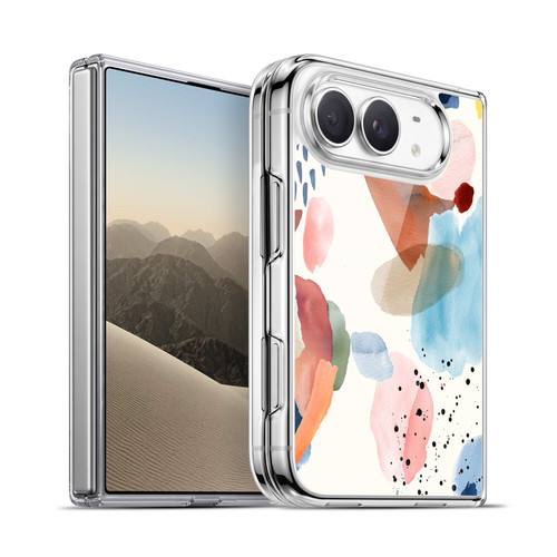 Ninola Pattern Abstract Pastel Soft Gel Case for Apple iPhone Duo