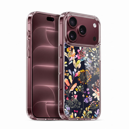 Ninola Wild Grasses Black Soft Gel Case for Apple iPhone 18 Pro