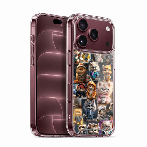 D.S. Valori Kitty And Puppy Kitty Kingdom Soft Gel Case for Apple iPhone 18 Pro