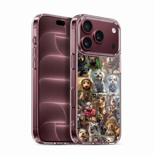 D.S. Valori Kitty And Puppy Puppy Kingdom Soft Gel Case for Apple iPhone 18 Pro