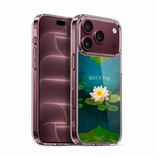 Duirwaigh God Receive Lotus Soft Gel Case for Apple iPhone 18 Pro