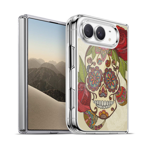 Valentina Bloom Sugar Skull Soft Gel Case for Apple iPhone Duo