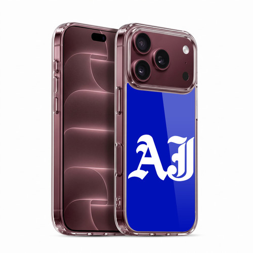 WWE Aj Styles Initials Soft Gel Case for Apple iPhone 18 Pro