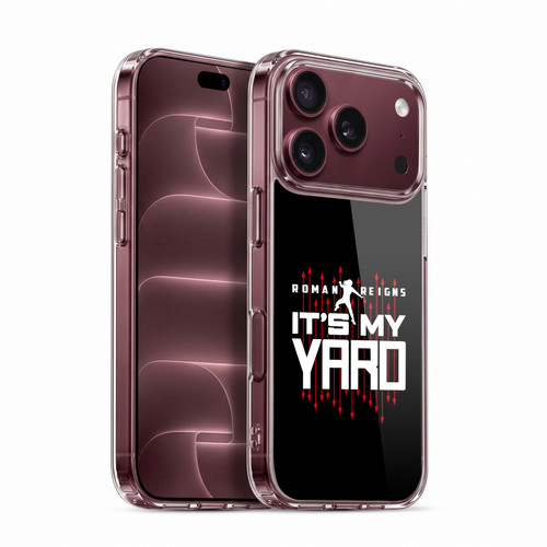 WWE 2017/18 Superstars 4 Roman Reigns It's My Yard Soft Gel Case for Apple iPhone 18 Pro