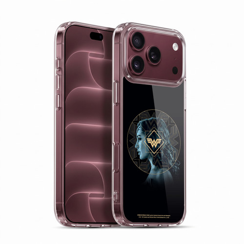 Wonder Woman 1984 Logo Art Gold Portrait Soft Gel Case for Apple iPhone 18 Pro Max
