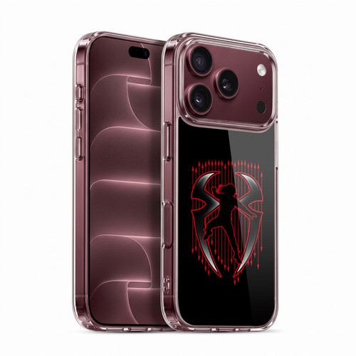 WWE 2017/18 Superstars 4 Roman Reigns Red Logo Soft Gel Case for Apple iPhone 18 Pro