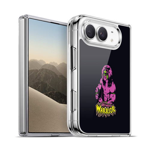 WWE Ultimate Warrior Half Body Illustrated Soft Gel Case for Apple iPhone Duo