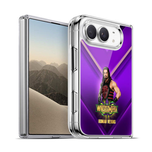 WWE Wrestlemania 34 Superstars Roman Reigns Soft Gel Case for Apple iPhone Duo