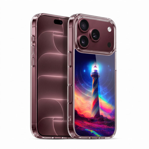 Wumples Cosmic Universe Lighthouse Soft Gel Case for Apple iPhone 18 Pro