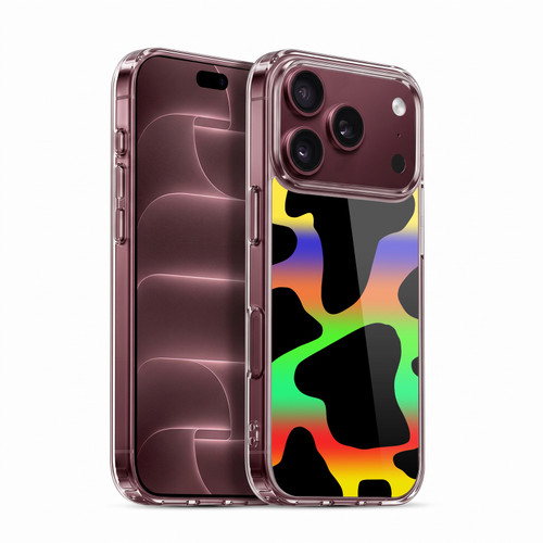 Grace Illustration Cow Prints Assorted Soft Gel Case for Apple iPhone 18 Pro