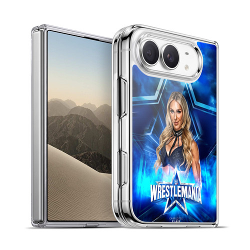 WWE Wrestlemania 38 Superstars Charlotte Flair Soft Gel Case for Apple iPhone Duo