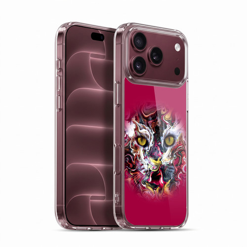 Riza Peker Animal Abstract Feline Gaze Soft Gel Case for Apple iPhone 18 Pro Max