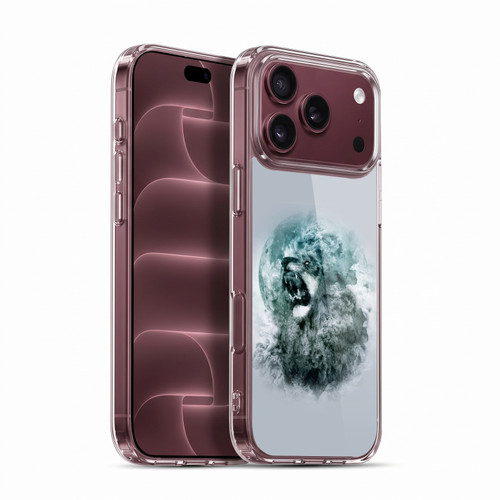 Riza Peker Animal Abstract Roaring Clouds Soft Gel Case for Apple iPhone 18 Pro Max